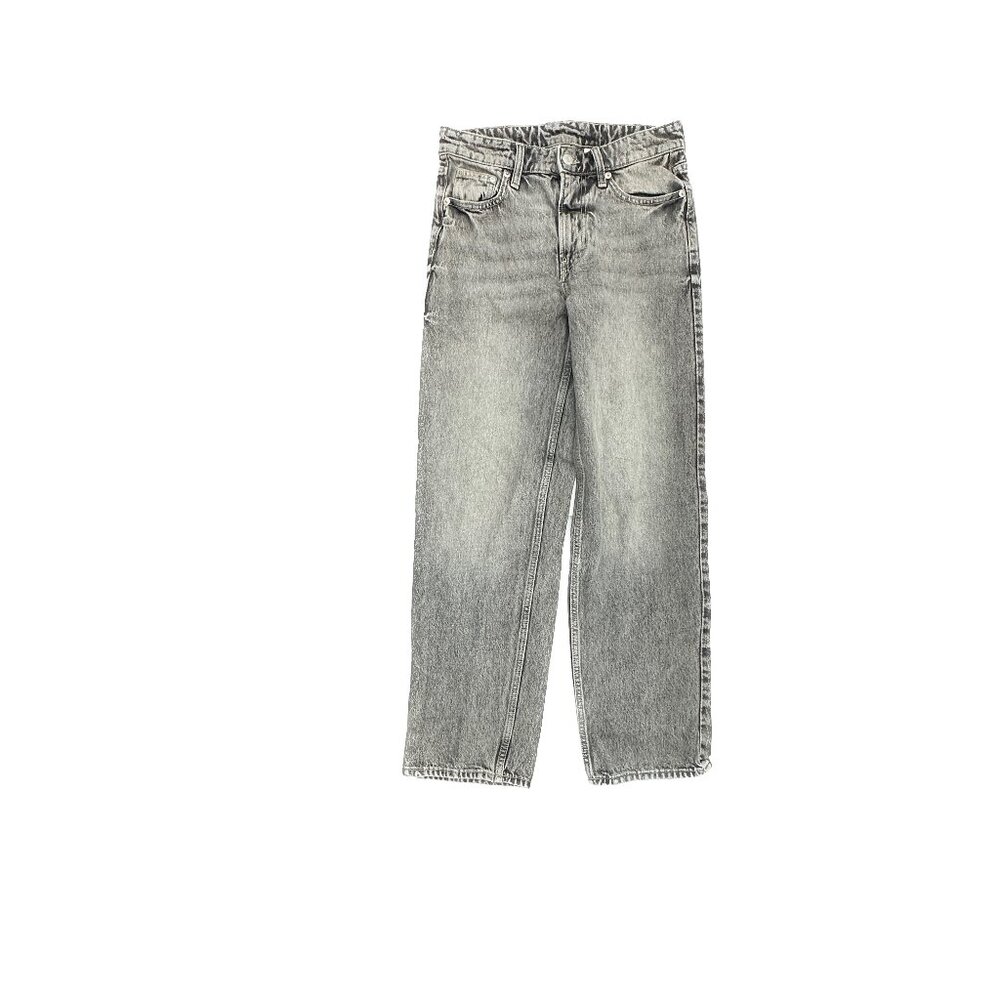 &Denim H&M Baggy Low Waist Women's size 2‎ Gray Denim Jeans